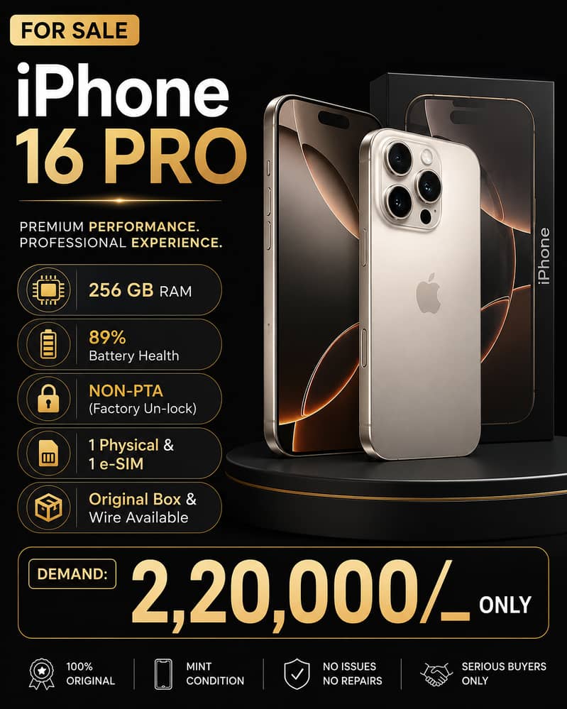 Apple iPhone 16 Pro 0