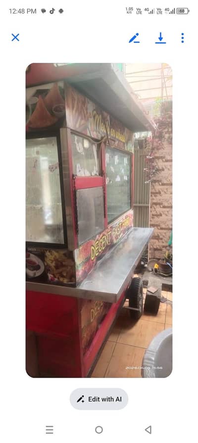 fastfood counter for sale