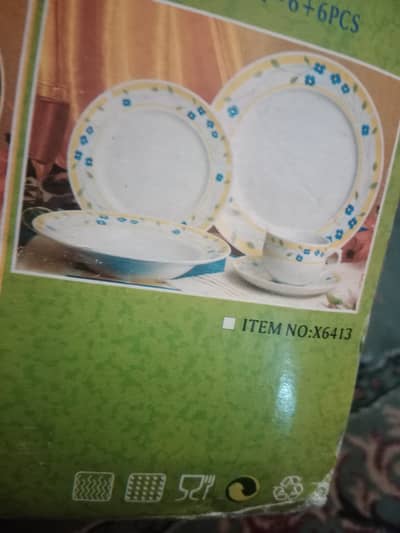 Dinner tea set 4 person family for sale