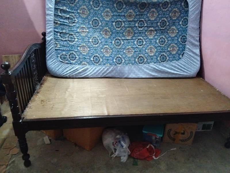 double bed+ matteres. 0