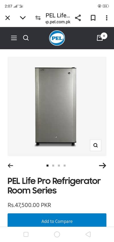 PEL Life Pro Refrigerator – Brand New & Box Packed