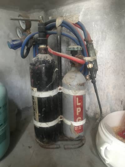 Oxygen,LPG welding plantfor ac fridge braze working complete set