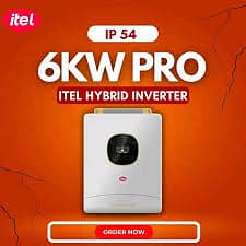 Itel 6kW Pro SP-Hybrid Solar Inverter – IP54/ off Grid solar invertor