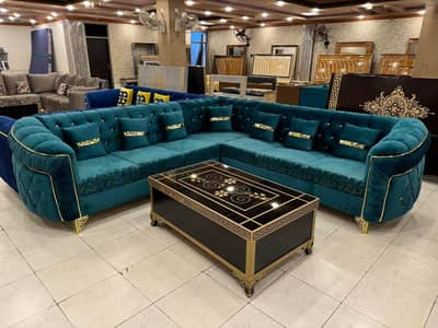 L shape sofa set- Sofa set - Poshish sofa set- Decent sofa set- Sofa