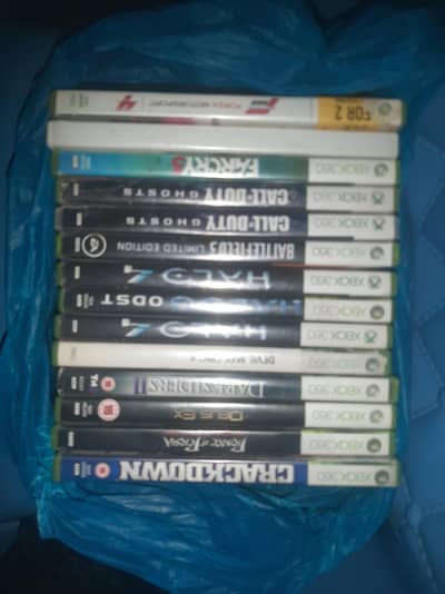 Xbox 360 original CDs BUY ALL FOR 8k