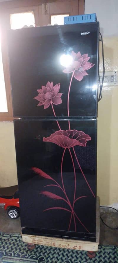 medium size glass door good condition