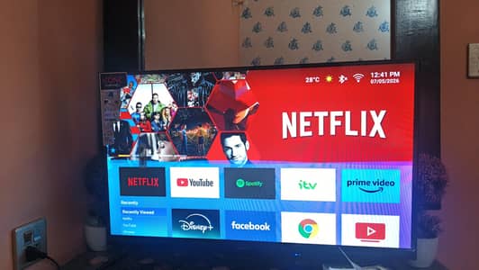 Iconic 32 inch smart led tv vertex series 9 Months Warrenty wifi