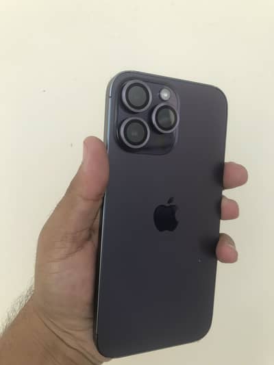 iPhone 14 Pro Max DeepPurple 256GB Official DualPTA Approved New Phone