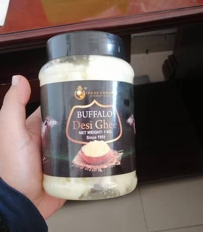 Barkat Buffalo Desi Ghee – Premium Traditional Pure Ghee for Cooking,