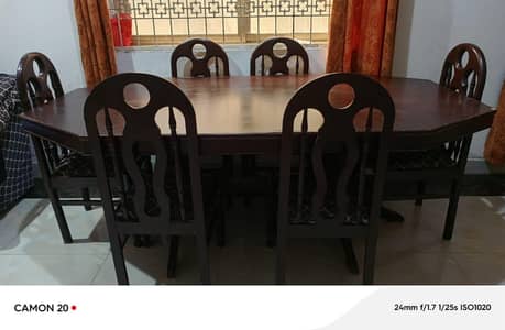 Dinning Table 6 chairs