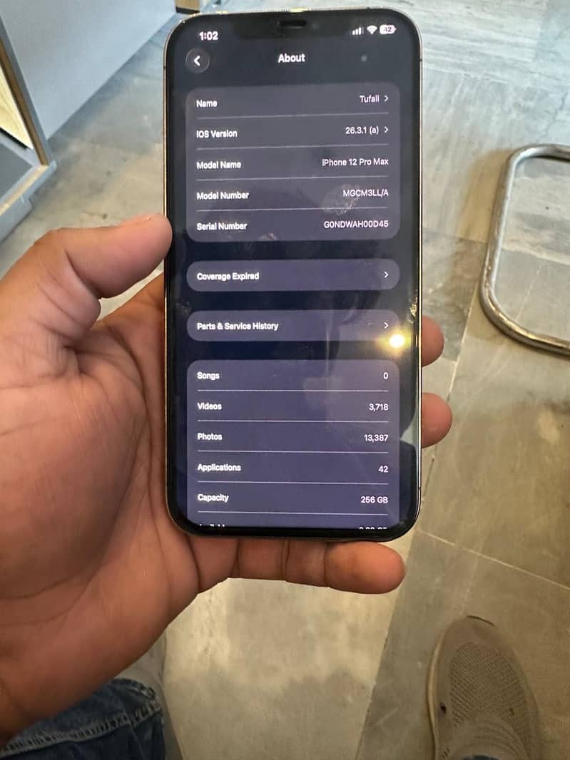 Iphone 12pro max pta 6