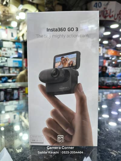 Insta360 GO3.128gb Black Limited Edition box pack