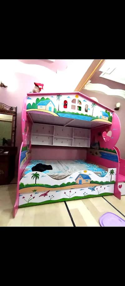 Kids Bed / Bunker Bed / Wooden Bed / Kids Furniture / Bunk Bed / Bed