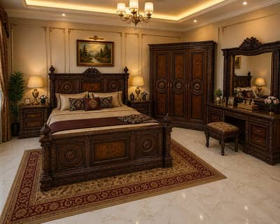 Bedroom set three piece brand new condition