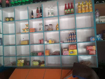 Shop counter almarian and cabin