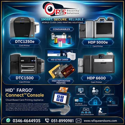 HID FARGO Professional ID Card Printers