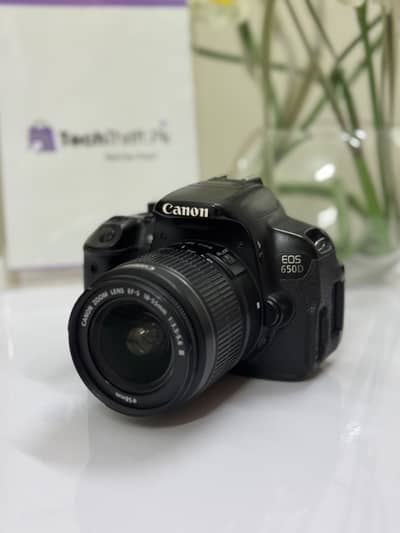 Canon Eos 650D With 18-55 Kit Lens