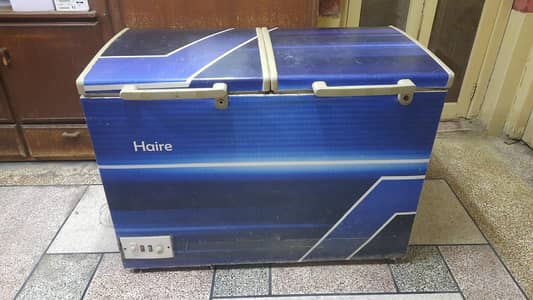 Used waves double door Freezer + fridge.