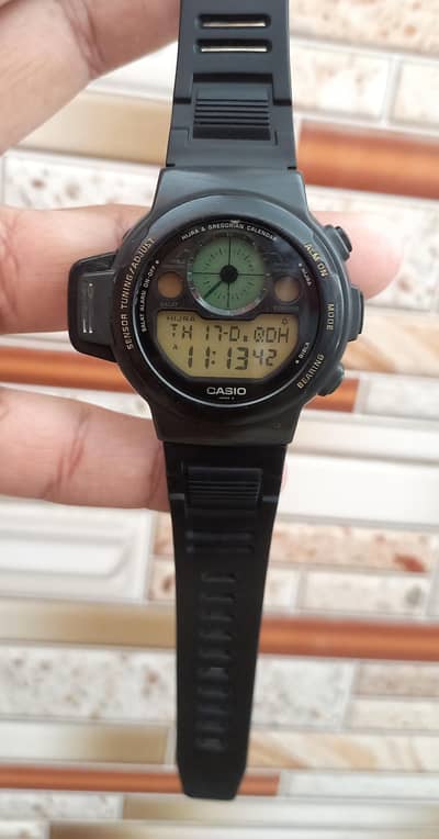 Casio compass Qibla japan watch
