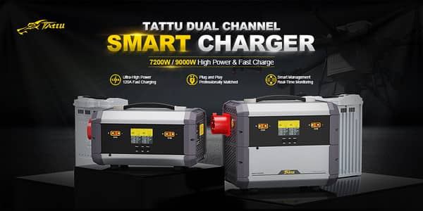 TATTU 7200W PRO Dual Smart Charger / Tattu 4.0 30000mah 14S1P Battery