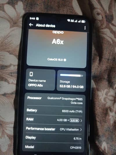 oppo a6x