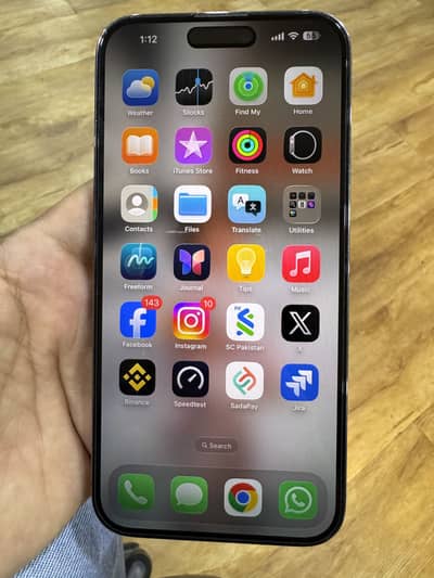 Apple iPhone 14 Pro Max PTA Approved 256GB Water Pack (Dual Physical)