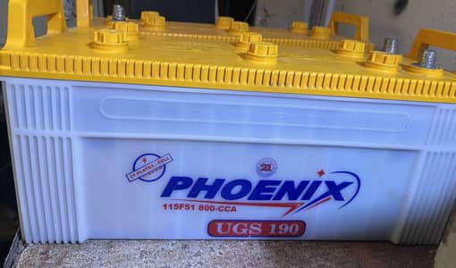 Phonix bettry 21 plates ugs 190 for sale 2 bettry. Good backup