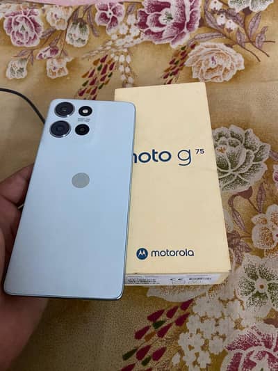 Motorola g75 5G pta approved 8+256 fresh condition 10/10