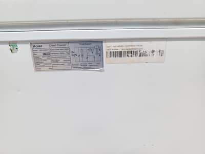 haier freezer white color