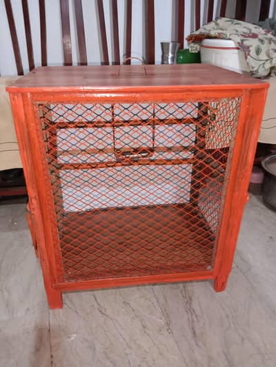 wood cage