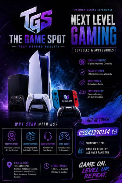 PS4, Playstation 4,  PS5, XBOX, Consoles