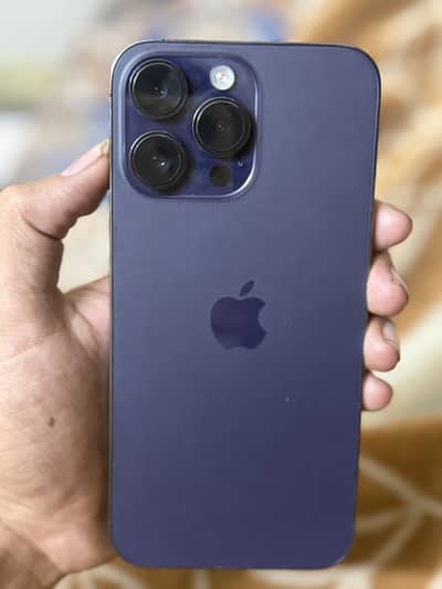 I phone 14 pro max with box bfactory unlock 128gb 85 battery health