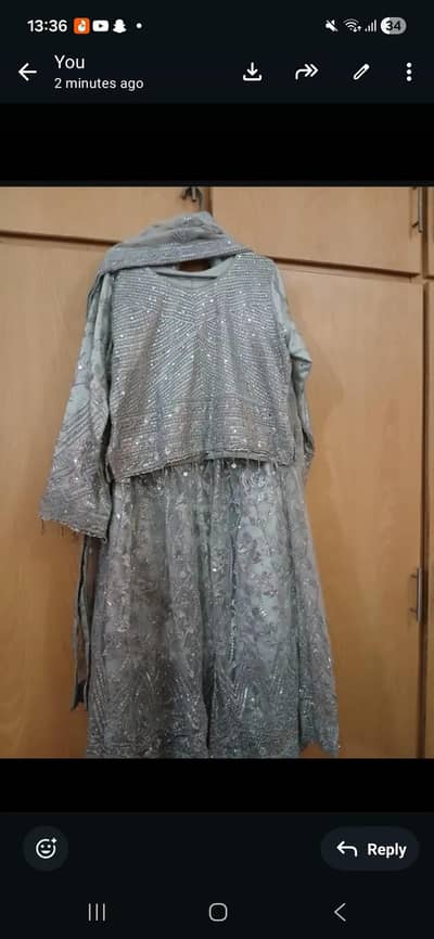 silver lehnga with short kurti and fancy dupatta
