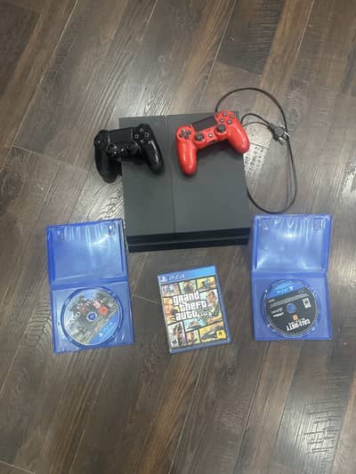 PS4 1TB (1200 Series) – Non-Jailbreak + 2 Controllers