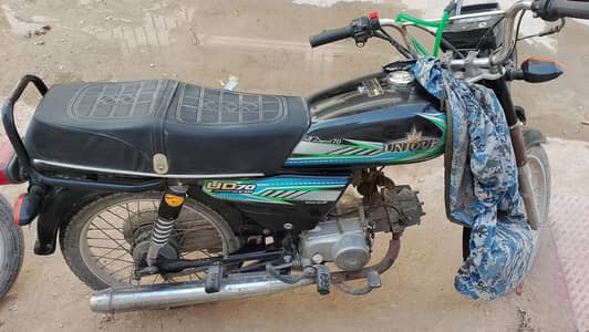 Unique 70 2024, Very Good condition bike, 1826 km driven