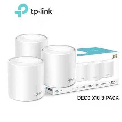TP-Link Deco X10 AX1500 Whole Home Mesh WiFi 6 System (3-Pack)