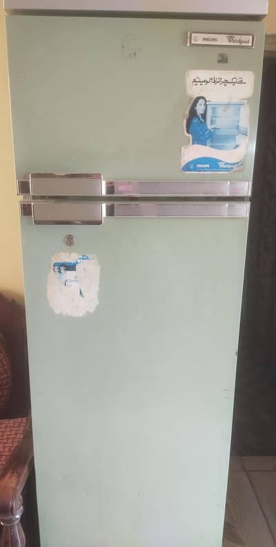 Philips whirlpool double door fridge