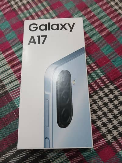 samsung A17 official PTA APPROVED brand new fon 6 month warranty hy