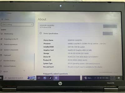 Laptop Core I5