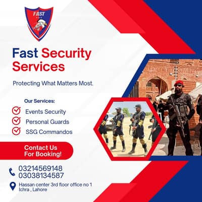 Security Guard Services, Event Security Guards, SSG Staff Commandos