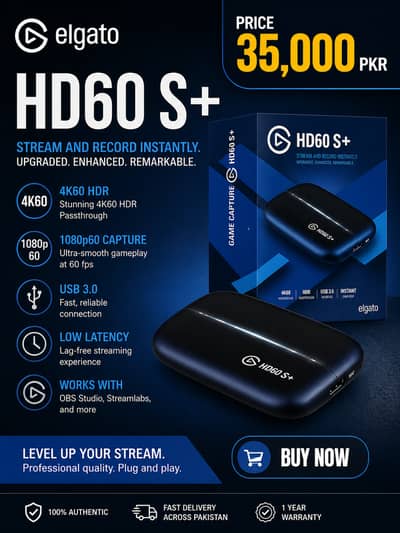 ELGATO HD60S+4k RESOLUTION 60_90 FPS