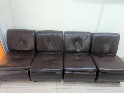 4 Seater Office Sofas