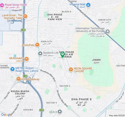 3rd Floor 4 Marla Commercial Office For Rent In Ex Air Avenue DHA Phase 8