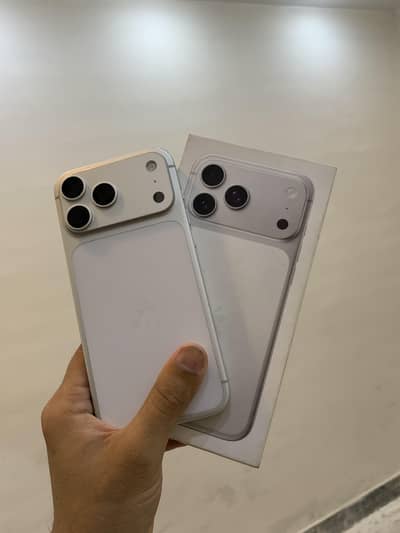 non pta iPhone 17 pro max 256gb silver colour