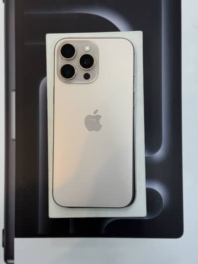iPhone 16Pro Max JV 512GB Desert Complete Box