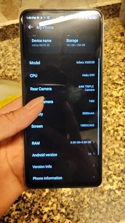 infinix note 30 8 256 all ok exchange possible