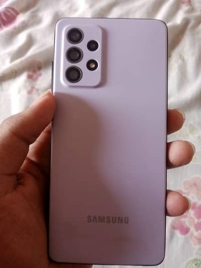 Samsung a52s 5g 8/256 with only charger