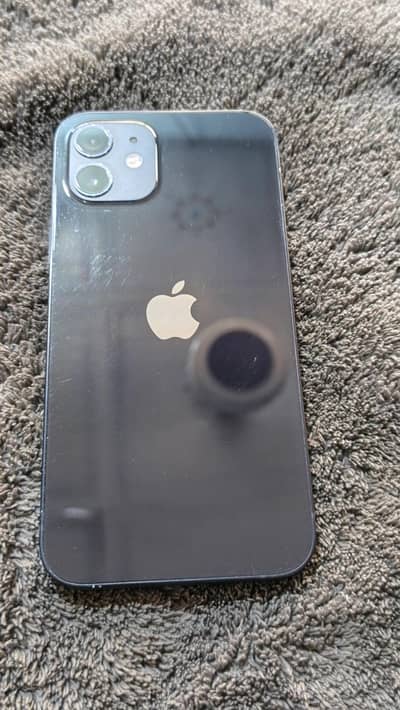 I phone 12 non PTA mdm face I'd okay condition 10/7.5 health 85%