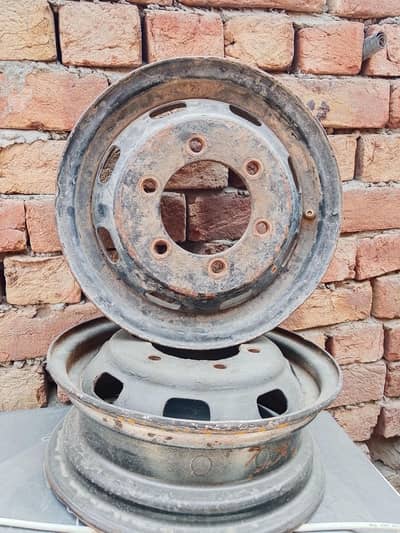 Loader vehicle Rims  12 inch (4 rims )