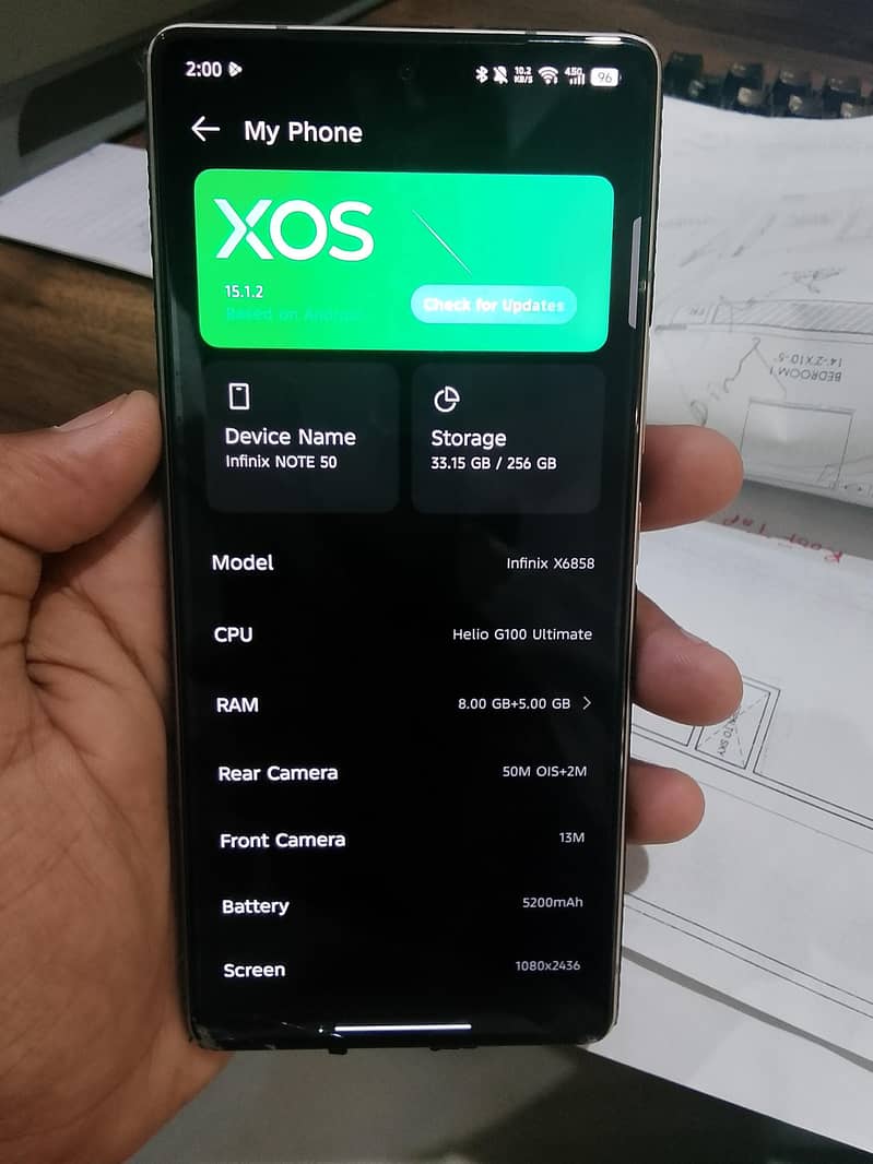 INFINIX NOTE 50 5